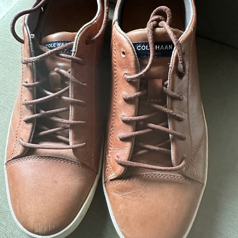 Cole Haan Men’s Trafton British Tan/Brown Sneakers Size 9 M